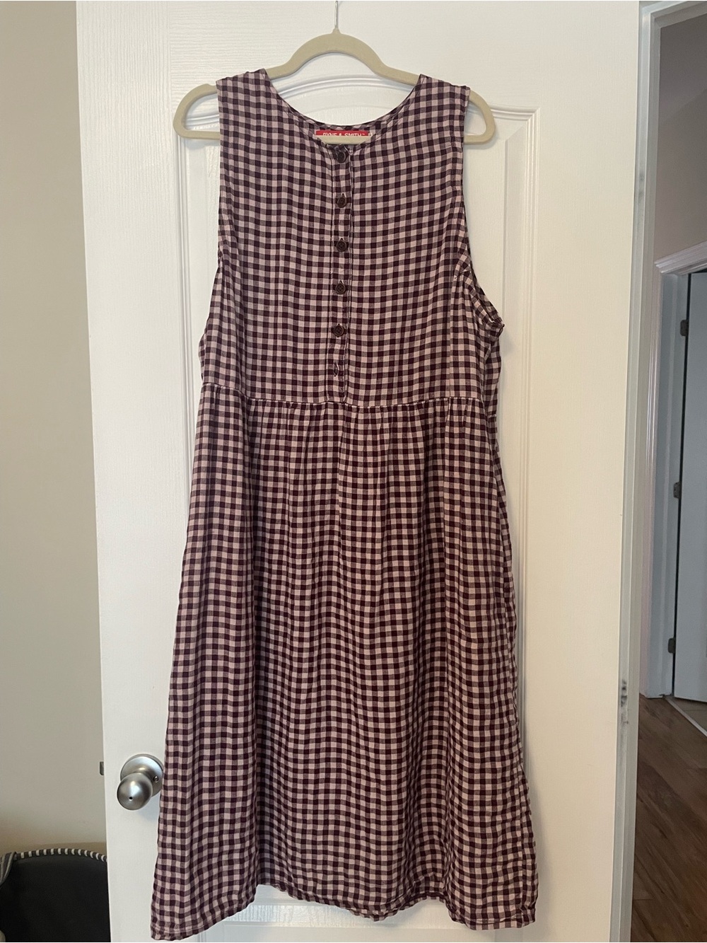 Pyne & smith purple lilac gingham dress - play condition